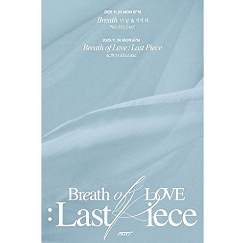 Amazon.com: GOT7 Breath of Love : Last Piece 4th Album Random